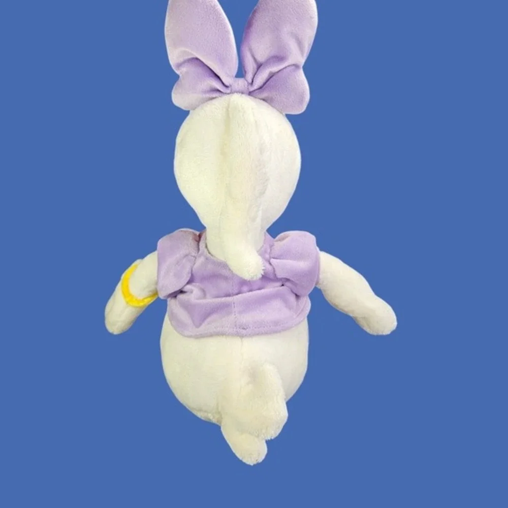 Disney Store Daisy Duck Original Plush Stuffed Animal Toy Lavender Bow Shoes 18